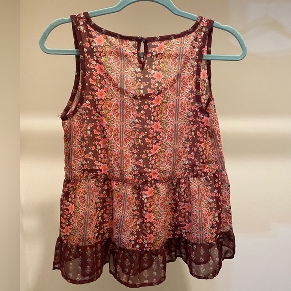Mossimo Boho Top Sz S - Picture 3 of 5